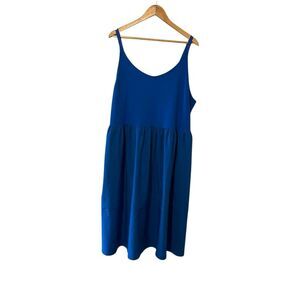 Livi by lane Bryant Blue Spaghetti strap dress 18/20 plus size women’s dress
